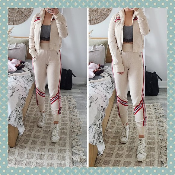 NWOT Free People Zip Up and Jogger Set - Picture 1 of 9
